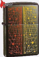 Zippo Electronite Black Ice lights 20610