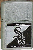 Zippo Chicago White Sox lights 20646
