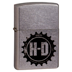 Zippo Hd Gears Street Chrome lights 20687