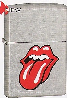 Zippo Rolling Stones satin chrome lighter (20696) 20695