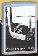 Zippo Chrysler Hemi Satin Chrome lights 20753