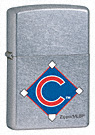 Zippo Cubs Street Chrome lights 207MLB174