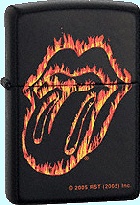 Zippo Rolling Stones Flaming Tongue Lighter 21129
