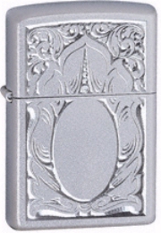 Zippo Scrolled Mirror Windproof Lighter Z21337 21137