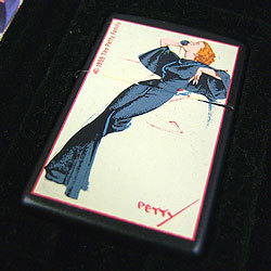Zippo Black Matte, Satin Doll lights 218PG639