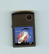 Zippo Black Matte Escape lights 218RA585