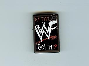 Zippo Black Matteattitude-get It! lights 218WWF706