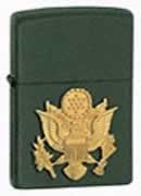 Zippo Army Green Matte Windproof Lighter 211ARM 221ARM