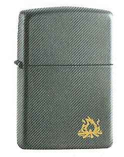 Zippo Grey Matte Campfire Ash Z223219SY