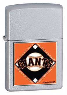 Zippo San Francisco Giants lights 22684