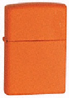 The Zippo Orange Matte 231 