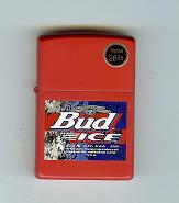 Zippo Bud Ice lights 233AB608