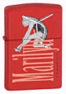 Zippo M.monroe Sitting,red Matte lights 233HW108