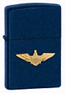 Zippo Navy Wings Matte lights 239NW
