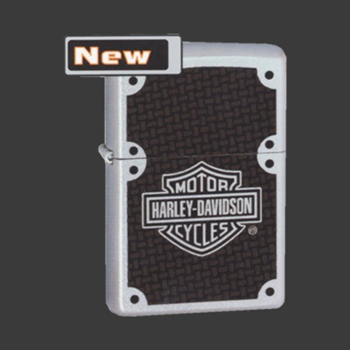 Zippo Brhsd Brass, Vint W-o Slash lights 240-25