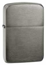 Zippo 1941 Replica Black Ice lights 24096
