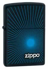Zippo Starburst Blue lighter (model 24150)