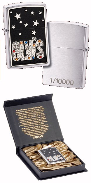 Zippo Elvis Bling lights 24177