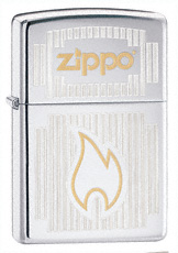 Zippo Chrome Vision lighter (model 24206)
