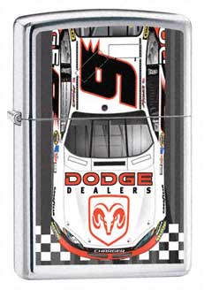 “Zippo #9 car top finish line lighter” (model 24236)