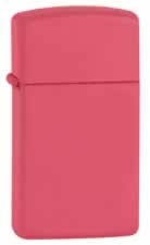 Zippo Carnation Pink Slim Lighter (Model Z24242)