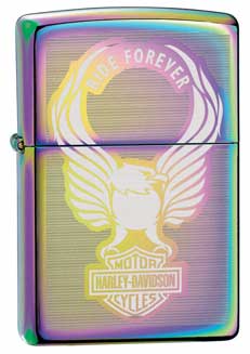 Zippo Harley Eagle lights 24294