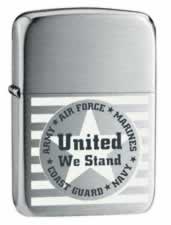 Zippo United We Stand lighter (model 24297)