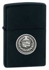 Zippo Cadillac Crest Emblem lights 24303