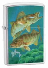 Zippo Guy Harvey Walleye lighter (model 24304) 