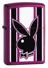 Zippo Playboy Bunny Candy Raspberry Lighter 24306