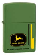 Zippo John Deere Nothing Runs lights 24311
