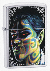 Zippo 00 BS Face Painting Boy Lighter 24403