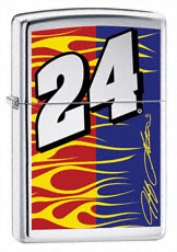 Zippo Jeff Gordon Flames lights 24428