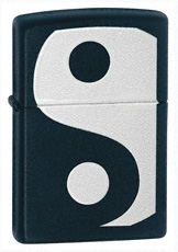Zippo Ying and Yang Black Matte(24472) Lighter
