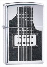 Zippo 24486 Electric Guitar Lighter Polished Chrome