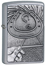 Zippo Horseshoe Emblem 24517 Lighter Windproof Lid