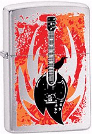 Zippo flaming guitar lighter (model 24536) 24535