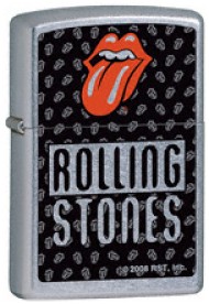 Zippo Rolling Stones Street Chrome lighter 24544