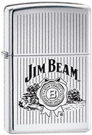 Jim Beam high polish chrome lighter (model 24551)