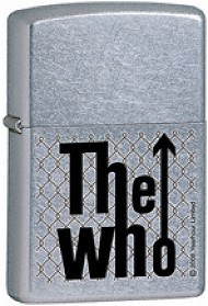 Zippo The Who Street Chrome lights 24558