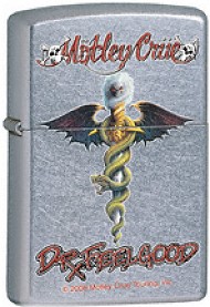 Zippo Motley Crue street chrome lighter (24562)