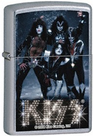 Zippo Kiss Street Chrome Lighter 24564