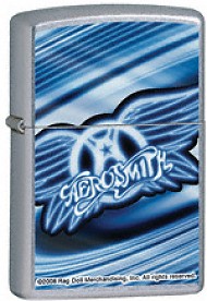Zippo Aerosmith Street Chrome lights 24570