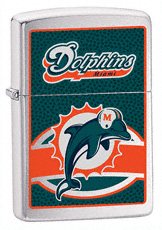 Zippo NFL Miami Dolphins lighter (model 24615)