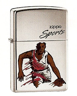 Zippo Hp Chrome Basketball lights 250BSK
