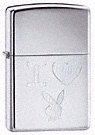 Zippo I Love Playboy Hp Chrome lights 250PB109
