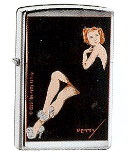 High Polished Chrome Fadaway Zippo #250PG641