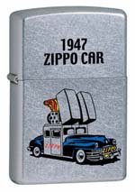 Zippo Street Chrome Zippo Car 1947 lights 302