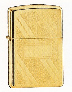Gold Plated Swirl Zippo #34