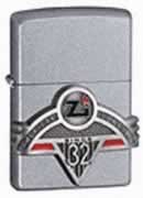 Satin Chrome Genuine American Classic Zippo #563